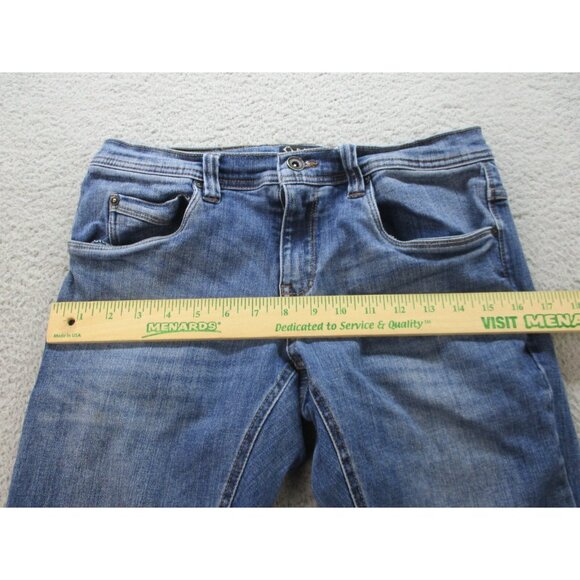 EMPYRE Jeans Men's Size 30 Slim Fit Straight Leg Stretch Medium Wash Denim Pants - Picture 4 of 9